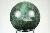 2.8" Polished Fuchsite Sphere - Madagascar - #196302-1